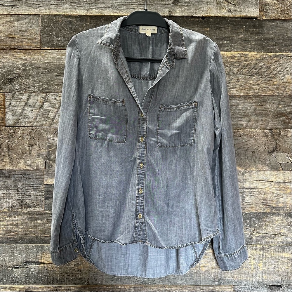 Anthropologie/Cloth & Stone Button-Down Shirt, NEW/NEVER WORN!